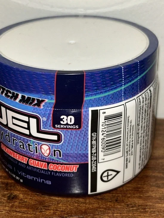 G FUEL Hydration Glitch Mix - Spider-Man - Strawberry Guava Coconut - Exp. 2028 - Picture 2 of 7